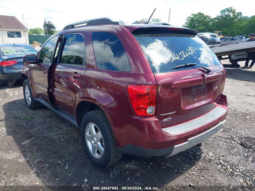 2007 Pontiac Torrent VIN: 2CKDL63F976103049 Lot: 39547942