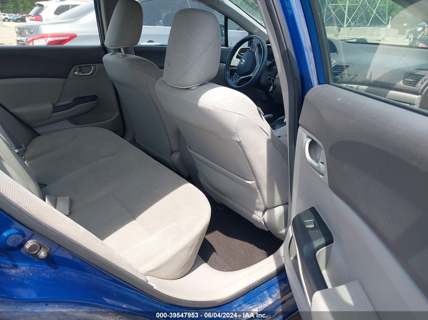 2012 Honda Civic Lx VIN: 19XFB2F52CE000970 Lot: 39547953