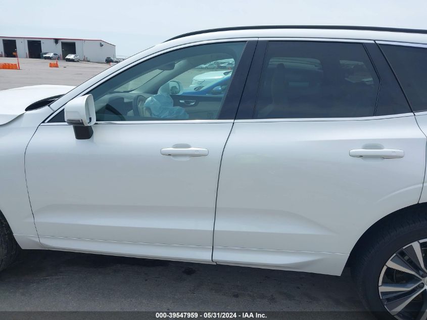 2022 Volvo Xc60 B5 Momentum VIN: YV4L12RK2N1920804 Lot: 39547959