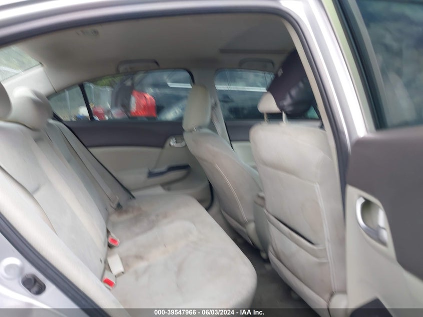 2012 Honda Civic Ex VIN: 19XFB2F88CE102865 Lot: 39547966