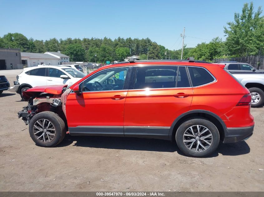 2018 Volkswagen Tiguan 2.0T Se/2.0T Sel VIN: 3VV2B7AX6JM197473 Lot: 39547970