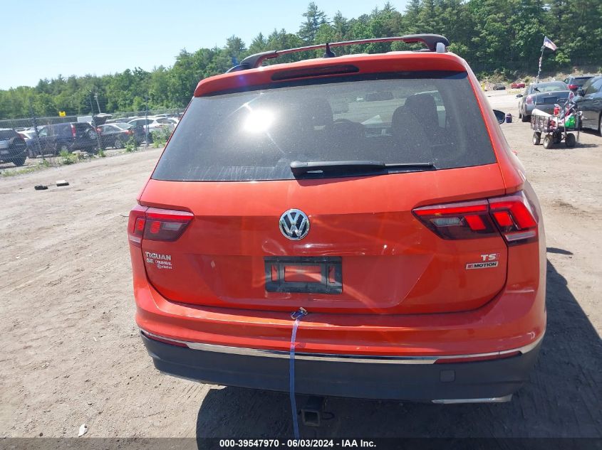 2018 Volkswagen Tiguan 2.0T Se/2.0T Sel VIN: 3VV2B7AX6JM197473 Lot: 39547970
