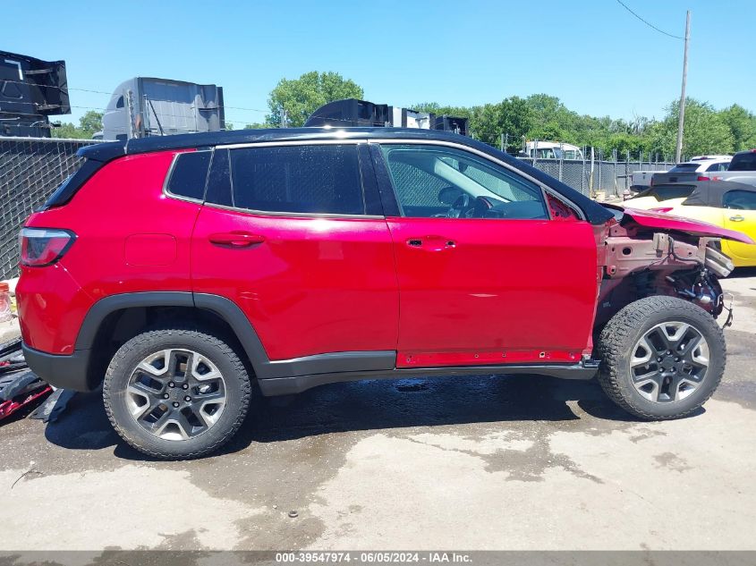 2018 Jeep Compass Trailhawk 4X4 VIN: 3C4NJDDB1JT345841 Lot: 39547974