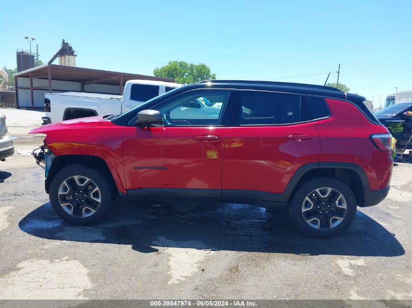 2018 Jeep Compass Trailhawk 4X4 VIN: 3C4NJDDB1JT345841 Lot: 39547974