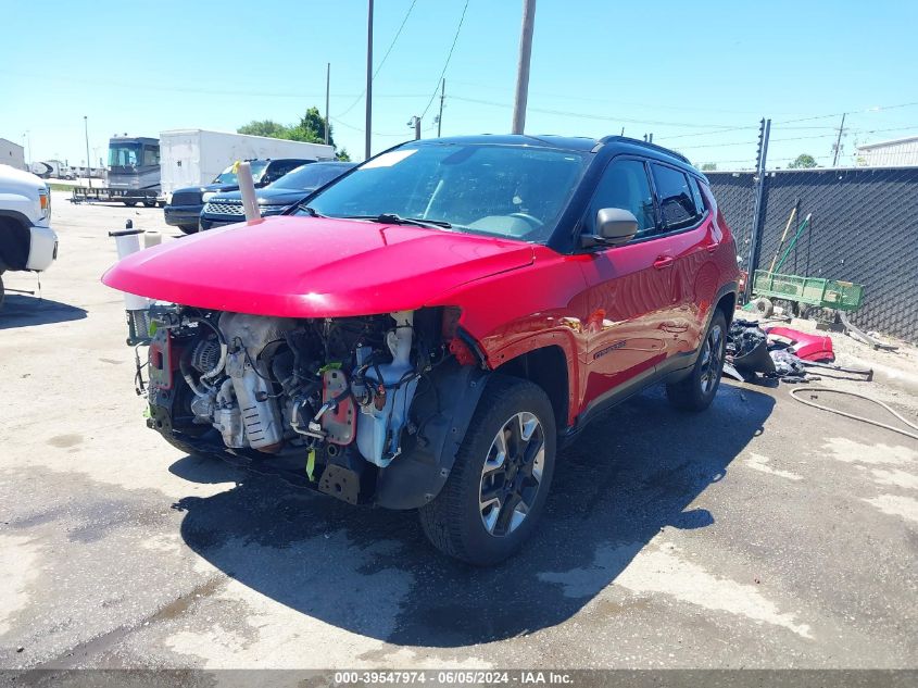 2018 Jeep Compass Trailhawk 4X4 VIN: 3C4NJDDB1JT345841 Lot: 39547974