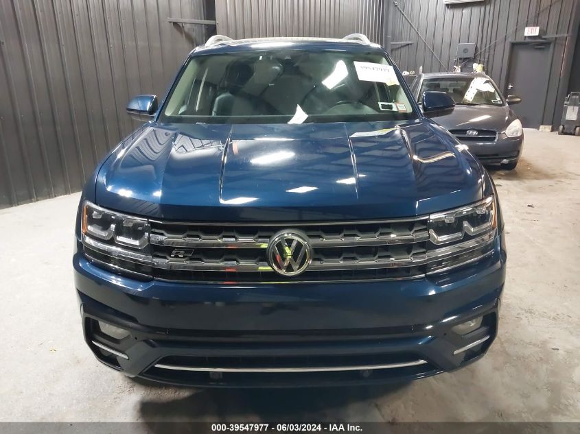 2018 Volkswagen Atlas 3.6L V6 Sel VIN: 1V2RR2CAXJC583639 Lot: 39547977