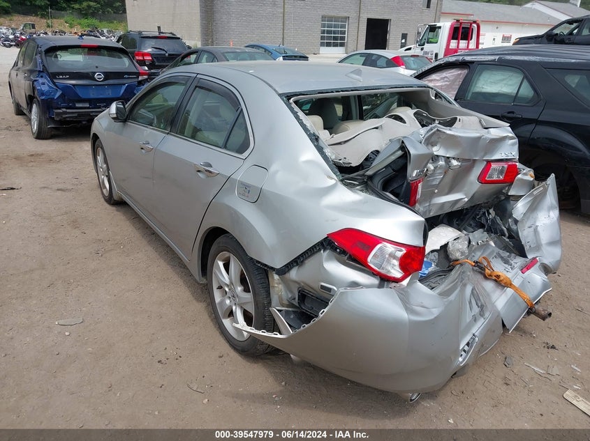2010 Acura Tsx 2.4 VIN: JH4CU2F61AC038599 Lot: 39547979