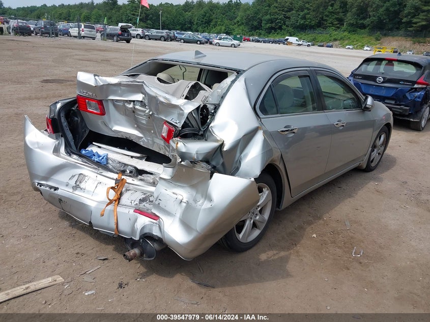 2010 Acura Tsx 2.4 VIN: JH4CU2F61AC038599 Lot: 39547979