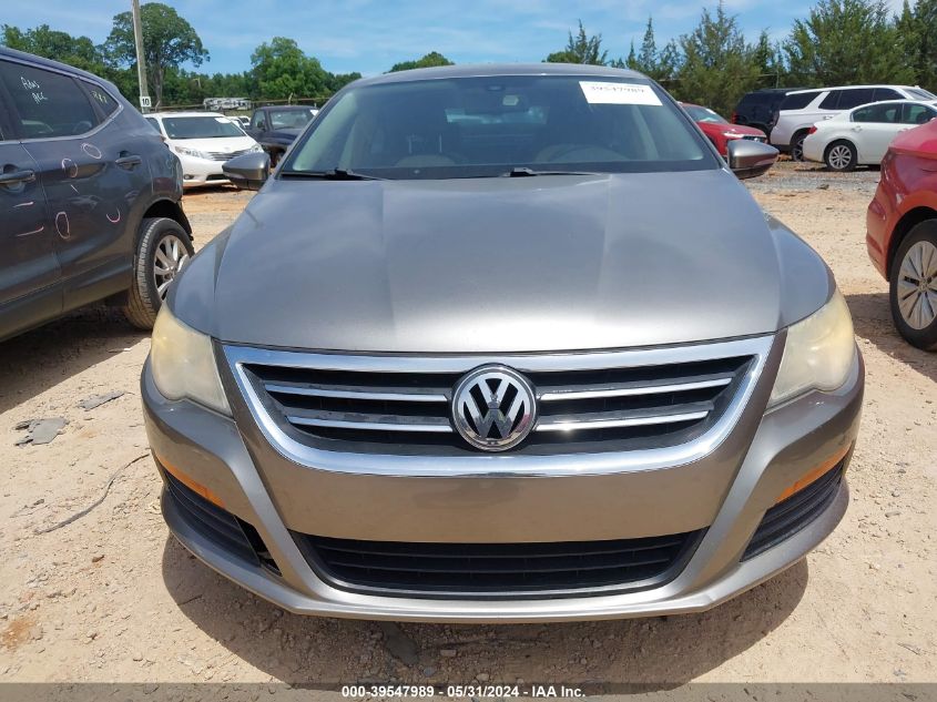 2011 Volkswagen Cc Sport VIN: WVWMN7AN1BE712688 Lot: 39547989