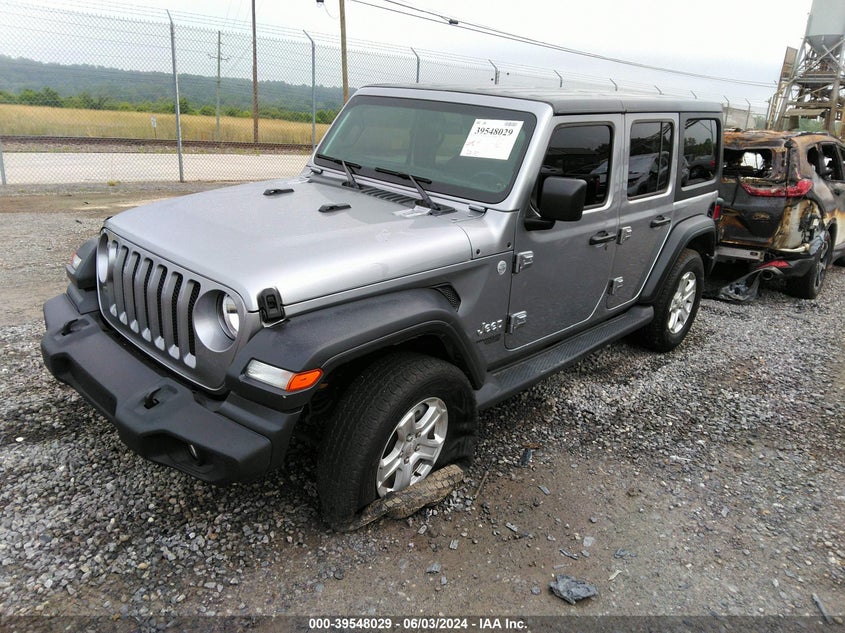 2020 JEEP WRANGLER UNLIMITED SPORT S 4X4 - 1C4HJXDG8LW144400