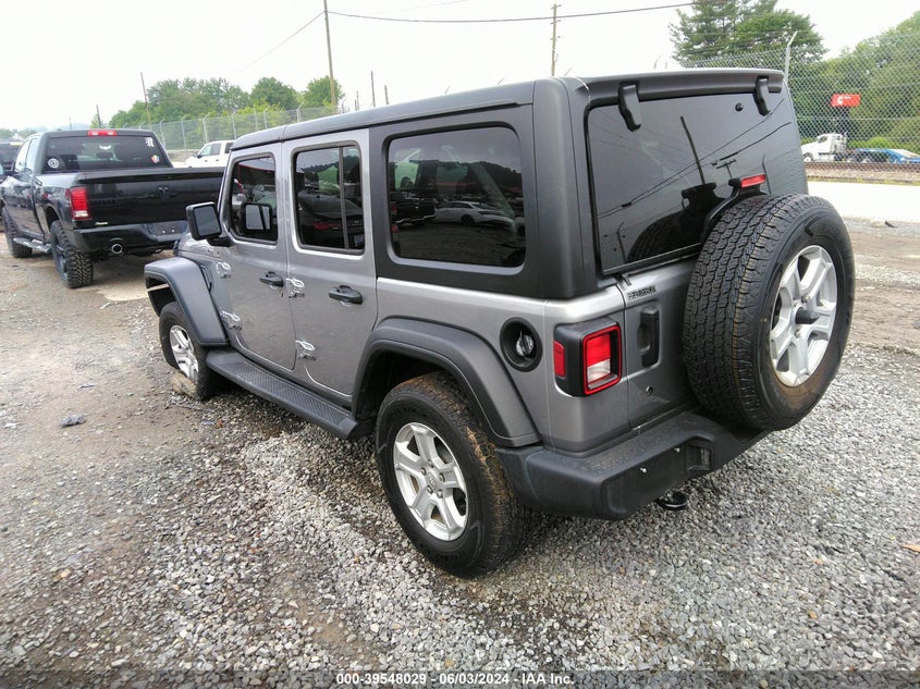2020 JEEP WRANGLER UNLIMITED SPORT S 4X4 - 1C4HJXDG8LW144400
