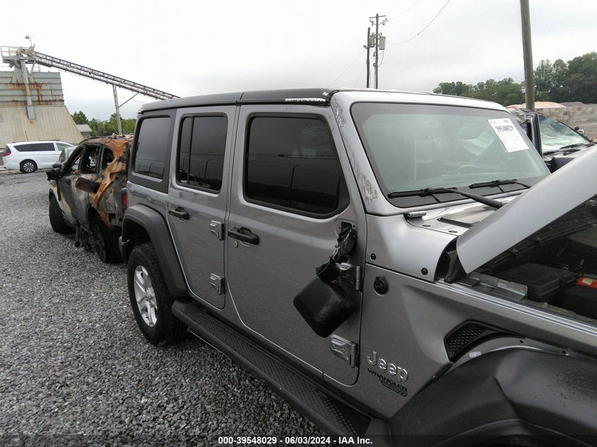 2020 JEEP WRANGLER UNLIMITED SPORT S 4X4 - 1C4HJXDG8LW144400