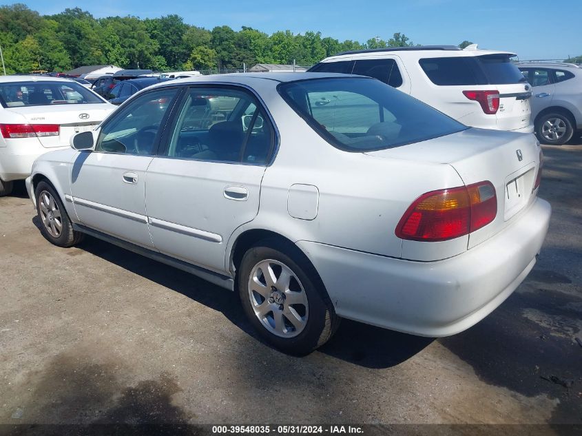 1999 Honda Civic Ex VIN: 2HGEJ8645XH514543 Lot: 39548035