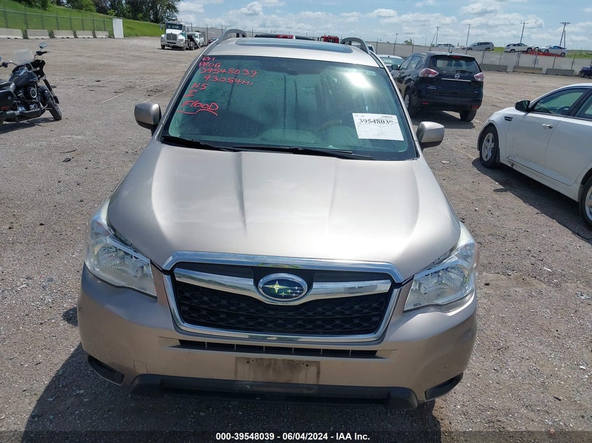 2016 Subaru Forester 2.5I Premium VIN: JF2SJADCXGH519277 Lot: 39548039