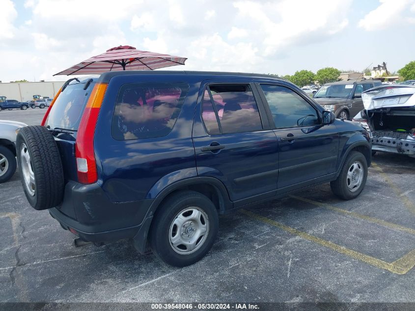 2003 Honda Cr-V Lx VIN: JHLRD68483C018967 Lot: 39548046