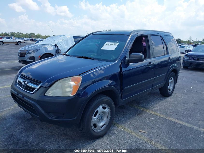 2003 Honda Cr-V Lx VIN: JHLRD68483C018967 Lot: 39548046