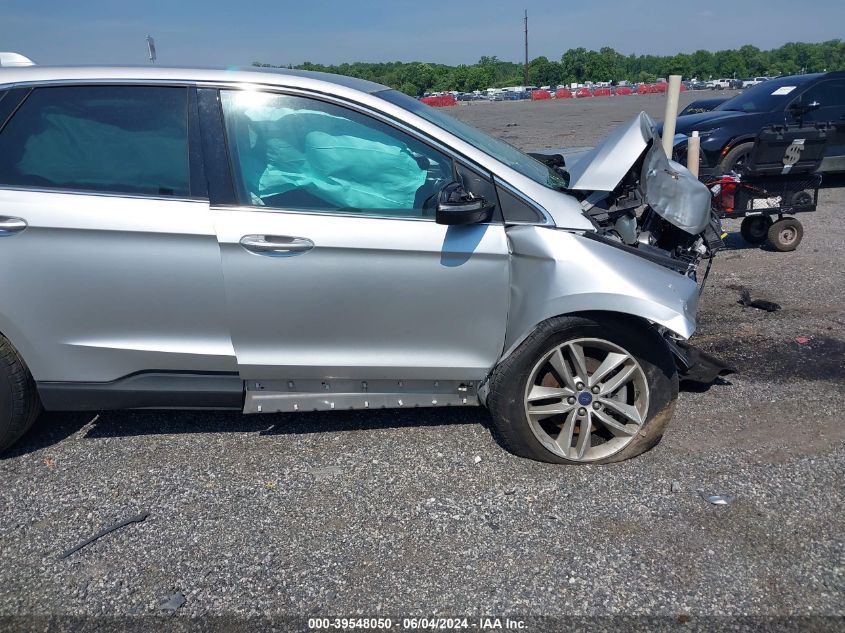 2017 Ford Edge Sel VIN: 2FMPK3J92HBC32337 Lot: 39548050