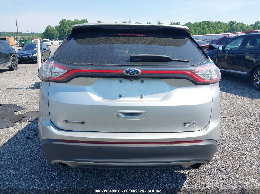 2017 Ford Edge Sel VIN: 2FMPK3J92HBC32337 Lot: 39548050