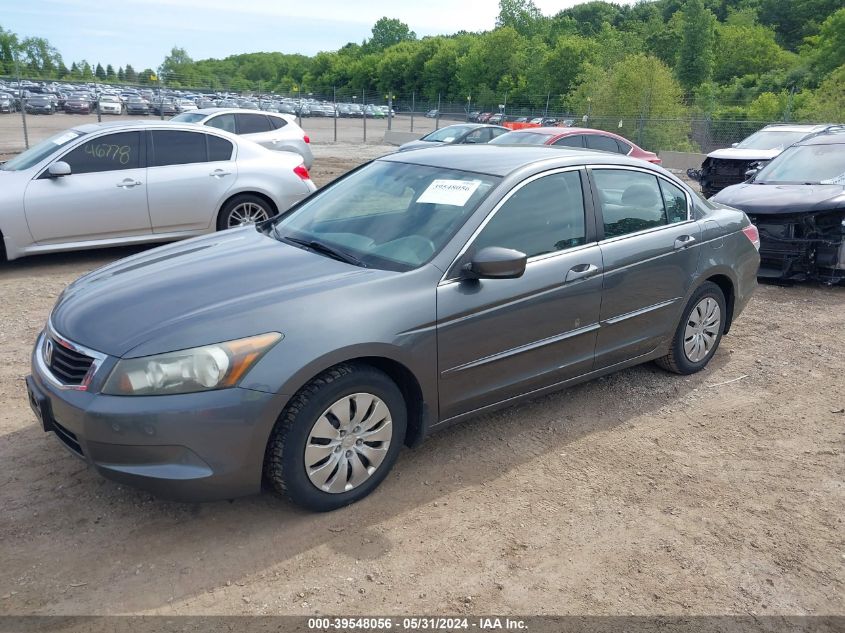 2009 Honda Accord 2.4 Lx VIN: 1HGCP26329A088919 Lot: 39548056