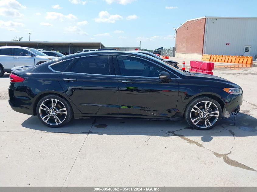 2017 FORD FUSION TITANIUM - 3FA6P0K91HR177479