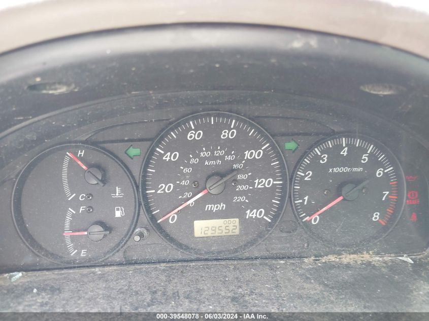 2002 Mazda Protege Dx/Es/Lx VIN: JM1BJ225X20551484 Lot: 39548078