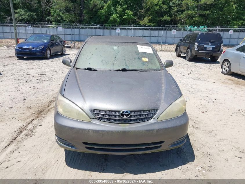 4T1BE32K52U584249 | 2002 TOYOTA CAMRY