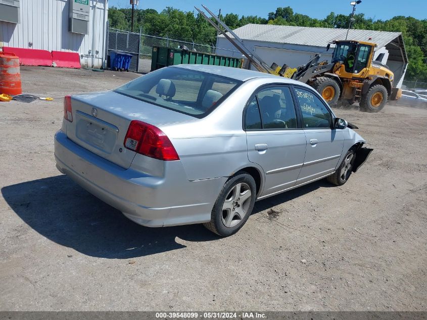 2004 Honda Civic Ex VIN: 2HGES26734H613426 Lot: 39548099