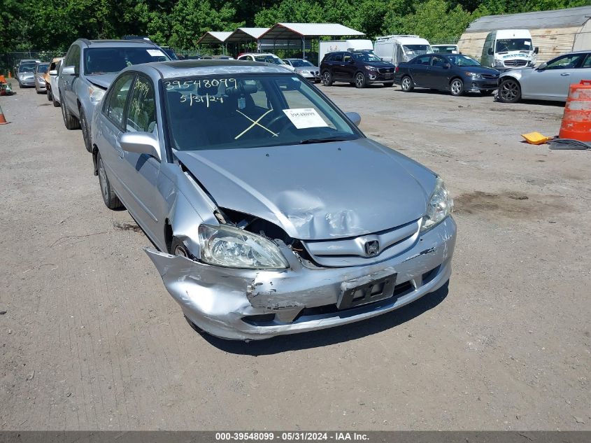 2004 Honda Civic Ex VIN: 2HGES26734H613426 Lot: 39548099