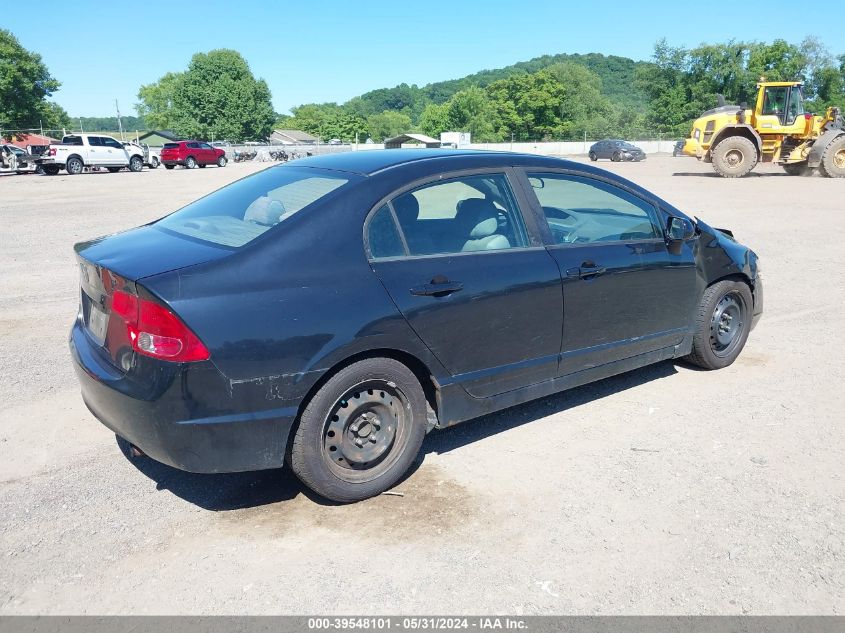 1HGFA16598L110668 2008 Honda Civic Lx