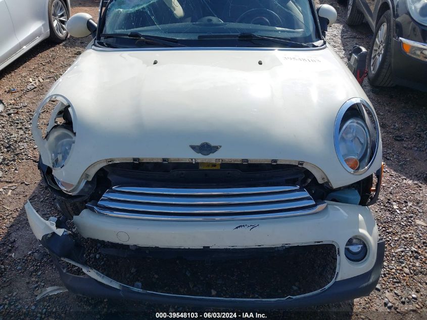2012 Mini Cooper VIN: WMWSU3C59CT257325 Lot: 39548103