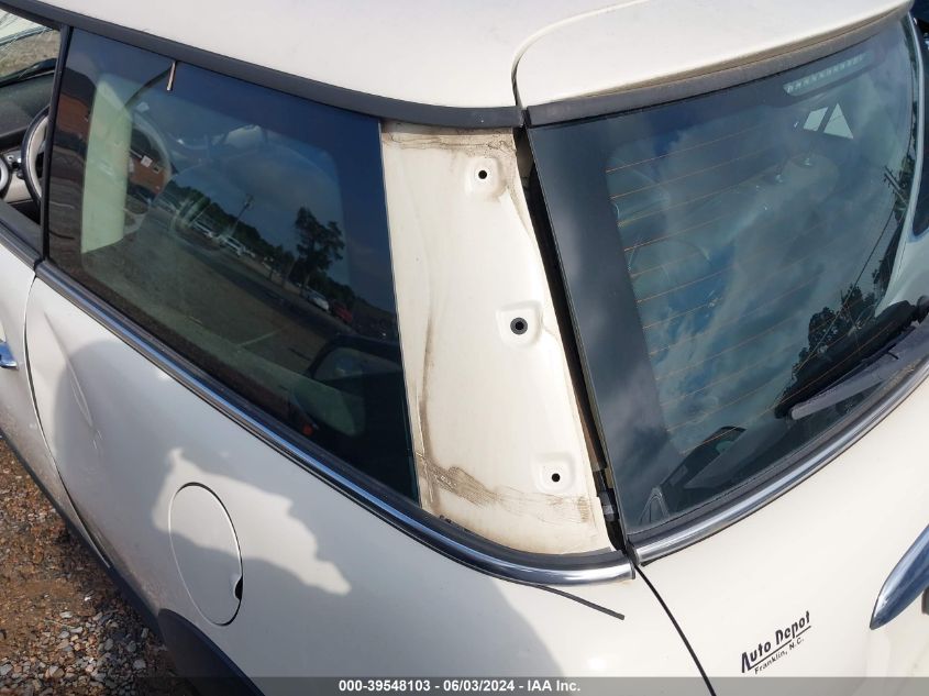 2012 Mini Cooper VIN: WMWSU3C59CT257325 Lot: 39548103