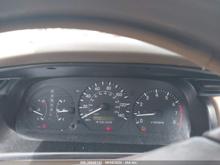 2000 Toyota Camry Le VIN: JT2BG22K3Y0428129 Lot: 39548102