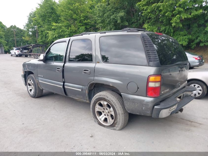 2002 Chevrolet Tahoe Lt VIN: 1GNEK13Z92R137413 Lot: 39548111