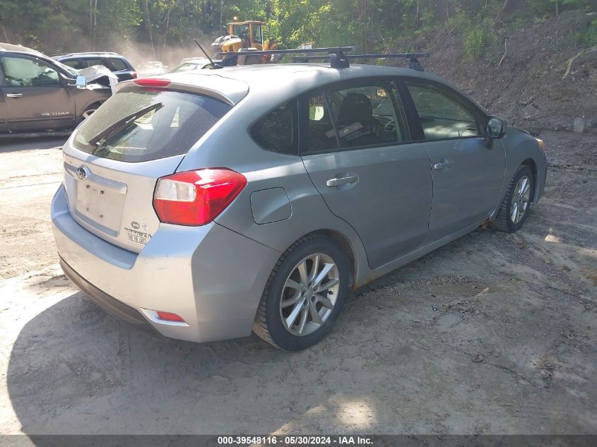 2013 SUBARU IMPREZA 2.0I PREMIUM - JF1GPAC63DG891467