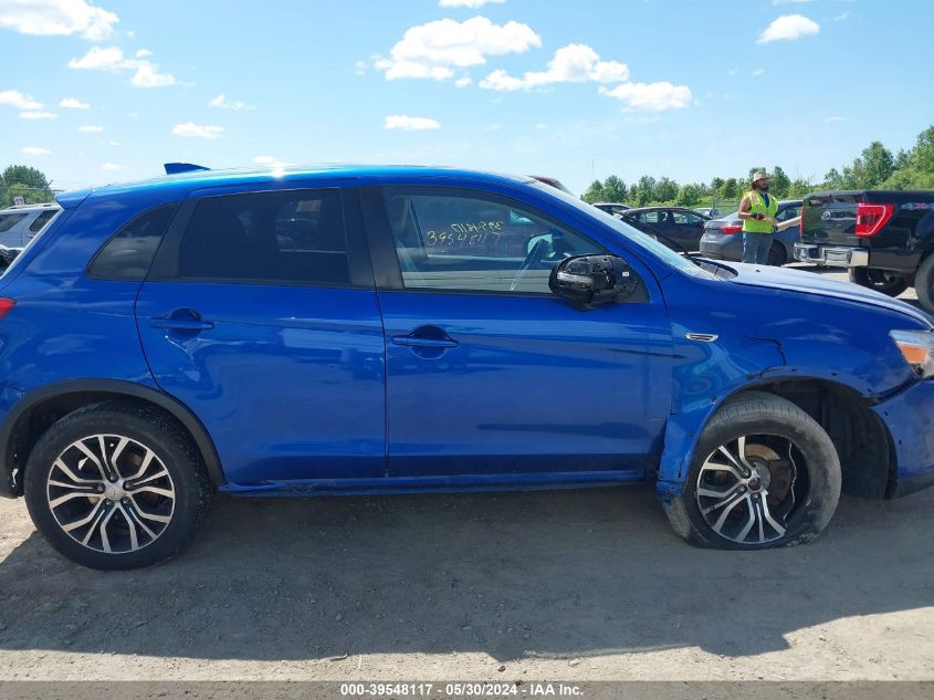 2018 Mitsubishi Outlander Sport 2.0 Es VIN: JA4AR3AU5JZ028414 Lot: 39548117