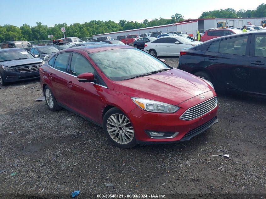 2017 Ford Focus Titanium VIN: 1FADP3J21HL238289 Lot: 39548121