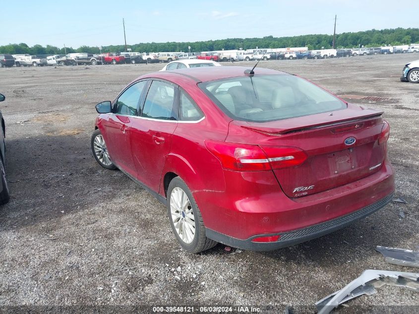 2017 Ford Focus Titanium VIN: 1FADP3J21HL238289 Lot: 39548121