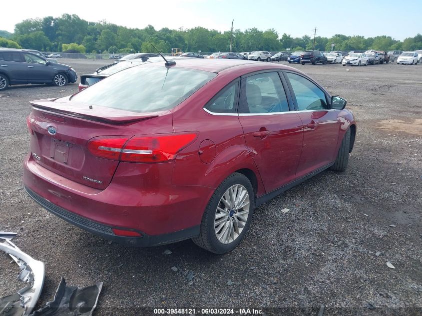 2017 Ford Focus Titanium VIN: 1FADP3J21HL238289 Lot: 39548121