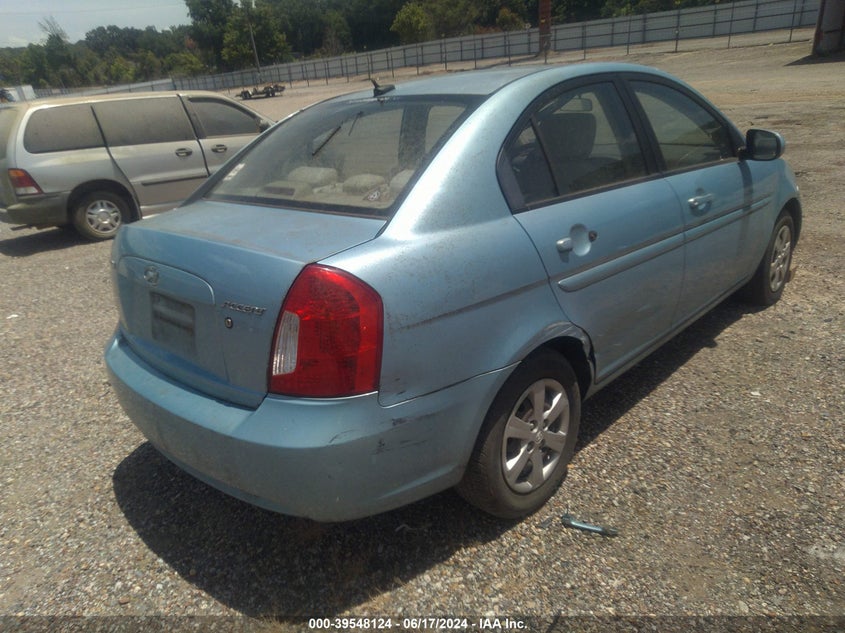 2010 Hyundai Accent Gls VIN: KMHCN4ACXAU462943 Lot: 39548124