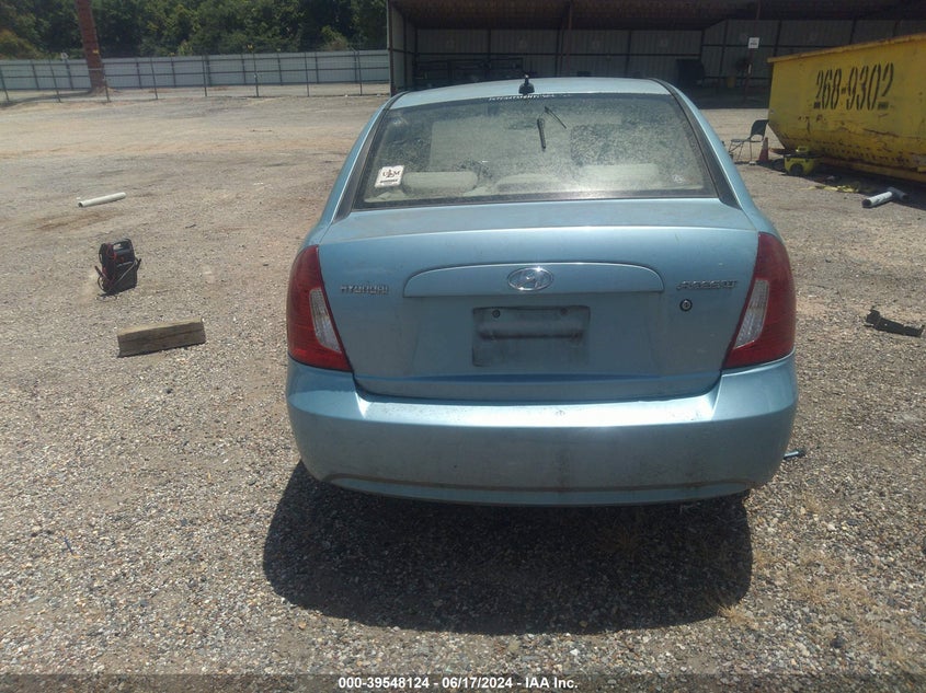 2010 Hyundai Accent Gls VIN: KMHCN4ACXAU462943 Lot: 39548124