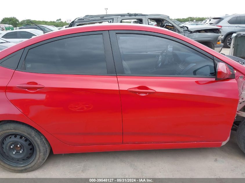 2013 Hyundai Accent Gls VIN: KMHCT4AE4DU396921 Lot: 39548127