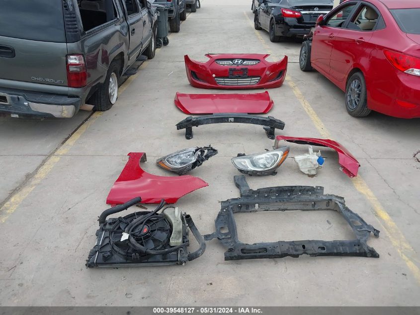 2013 Hyundai Accent Gls VIN: KMHCT4AE4DU396921 Lot: 39548127