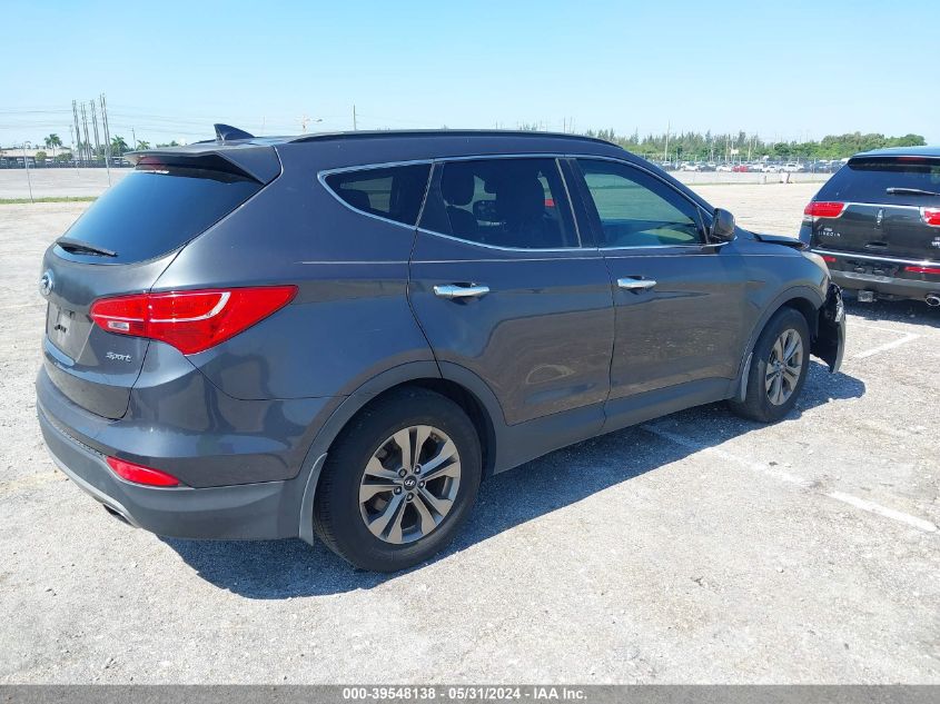 2015 Hyundai Santa Fe Sport VIN: 5XYZU3LB4FG262715 Lot: 39548138