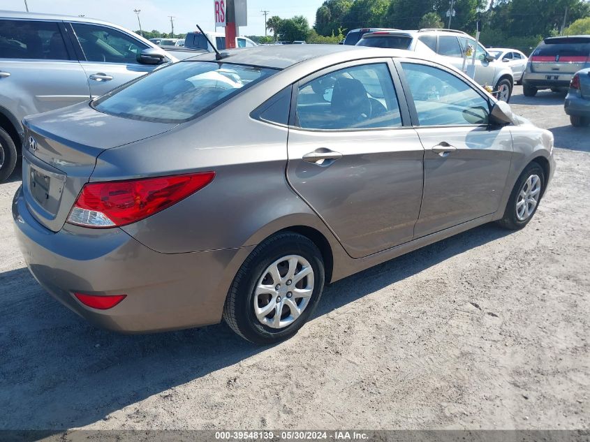 2014 Hyundai Accent Gls VIN: KMHCT4AE4EU757940 Lot: 39548139