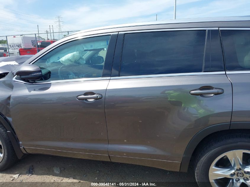 2019 Toyota Highlander Limited VIN: 5TDDZRFH3KS977514 Lot: 39548141