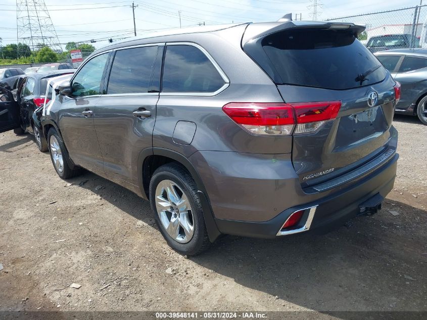 2019 Toyota Highlander Limited VIN: 5TDDZRFH3KS977514 Lot: 39548141