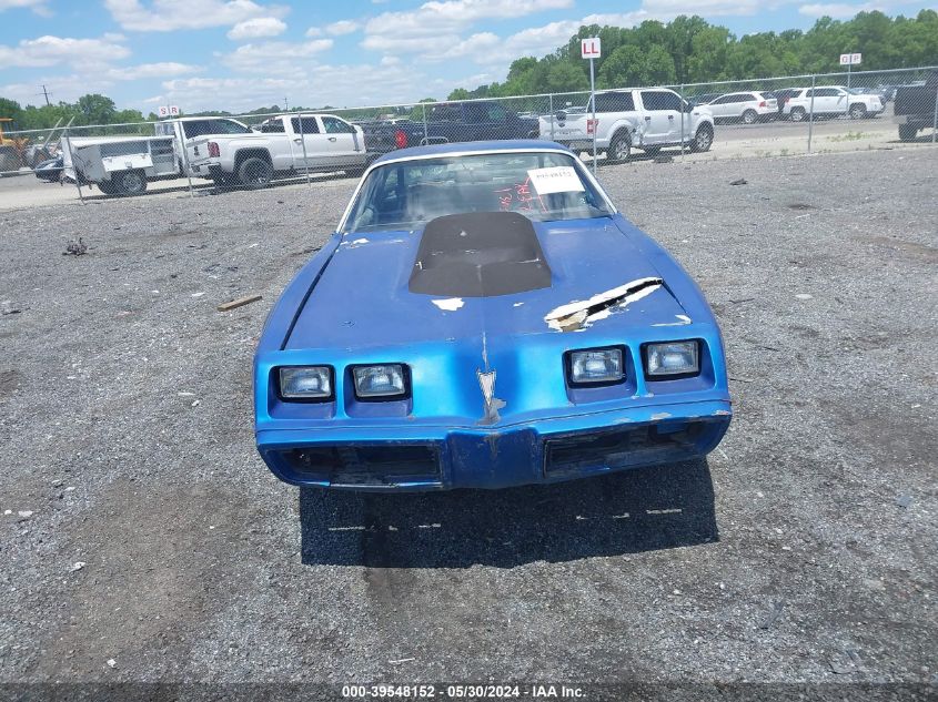 1979 Pontiac Firebird VIN: 2S87Y9N138589 Lot: 39548152