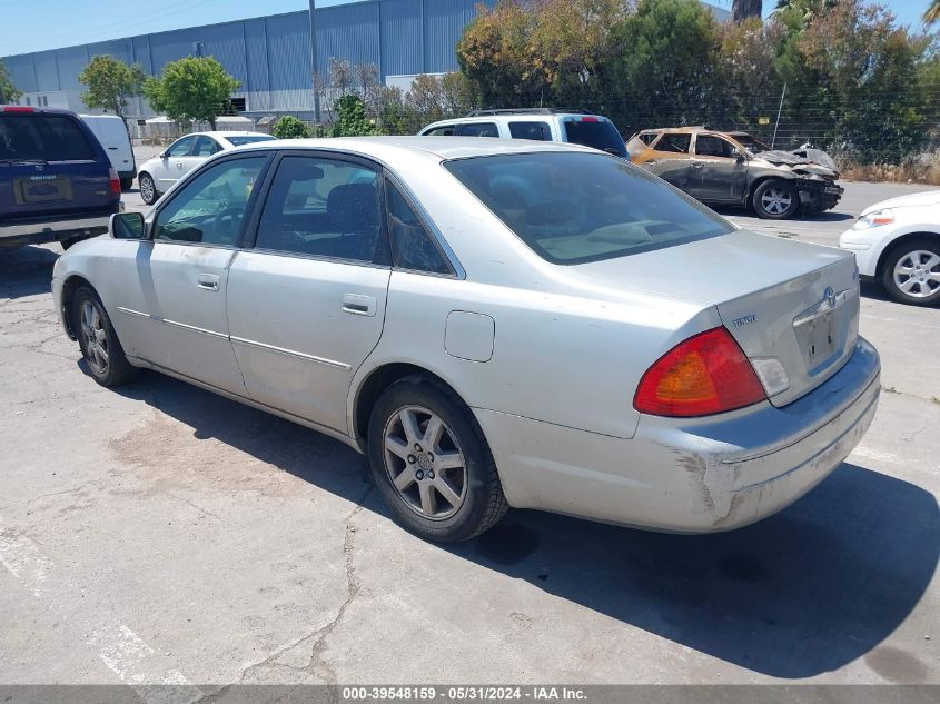 2001 Toyota Avalon Xl/Xls VIN: 4T1BF28B11U151394 Lot: 39548159