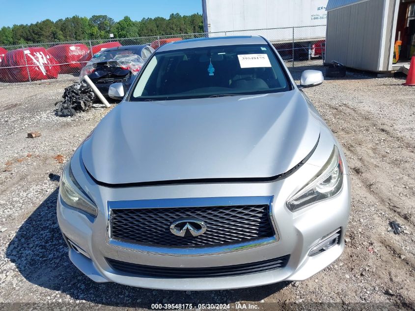 2015 Infiniti Q50 VIN: JN1BV7AR8FM413661 Lot: 39548175