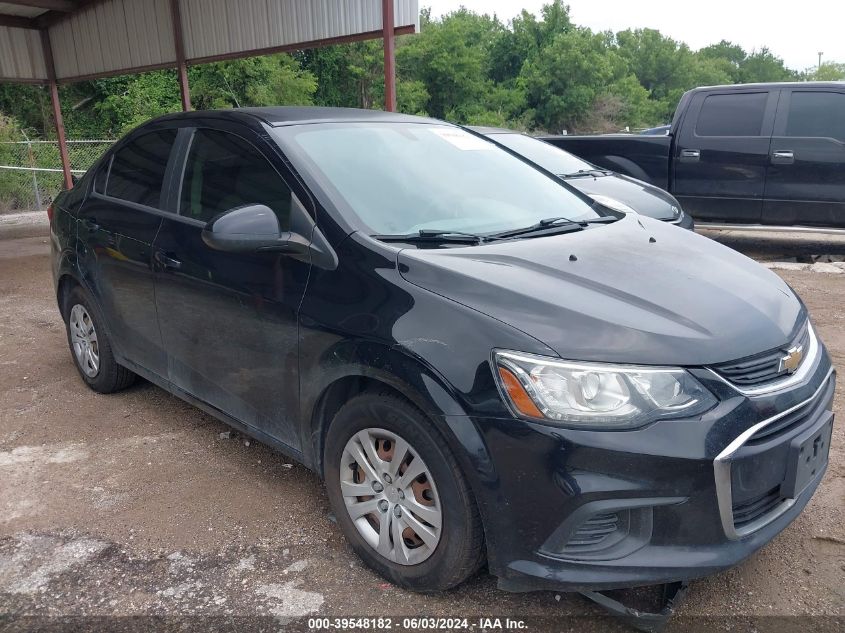 2017 Chevrolet Sonic Ls Auto VIN: 1G1JB5SH1H4150064 Lot: 39548182